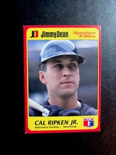 1991 Cal Ripken Jimmy Dean Baseball Card Signature Edition #15
