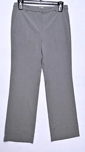 J.CREW Gray Flat Front Trousers Straight Leg Women's Casual Pants Size 10 NWTS - Picture 1 of 7