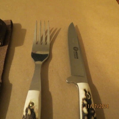 Böker Fork & Knife Set - 2 Piece - Imagem 1 de 4