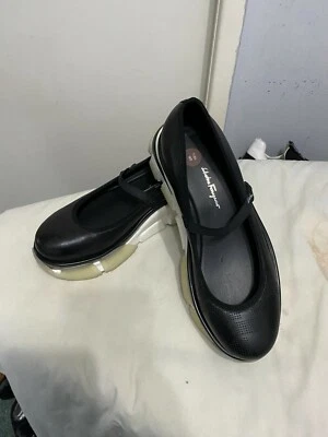 Zapatillas deportivas para mujer Salvatore Ferragamo negras plataforma Mary Jane Boosters NZ 06109  Foto 1 de 4