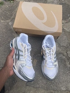 Asics Gel-Kayano 14 JJJJound Silver White UK7.5 - Picture 1 of 5