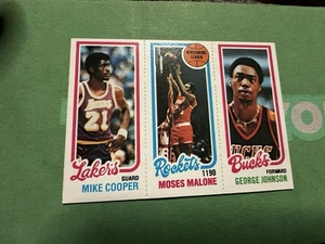 1980 Topps Michael Cooper Moses Malone George Johnson #148-103-137 Rookie RC HOF - Bild 1 von 2