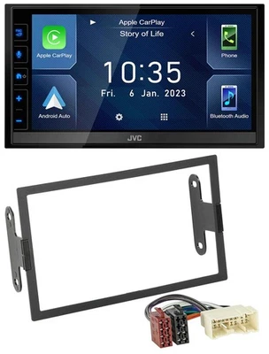 JVC DAB Bluetooth MP3 USB 2DIN Autoradio für Nissan Xterra 2000-2004 - Bild 1 von 4