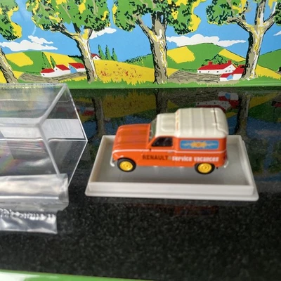 Renault 4 Fourgonnette Renault Service Vacances . Brekina . 1/87  . État Neuf - Photo 1/4