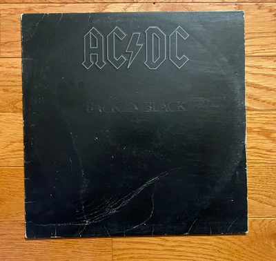 AC/DC - Back in Black LP Atlantic SD 16018 1980 Pressing Masterdisk - Image 1 of 4