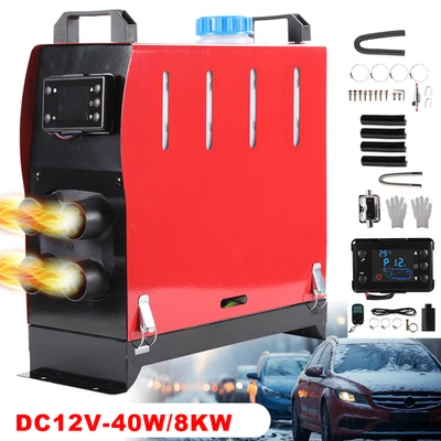 DIESEL AIR HEATER LKW PKW HEIZUNG 8KW 12V STANDHEIZUNG INTEGRATION LUFTHEIZUNG - Bild 1 von 4