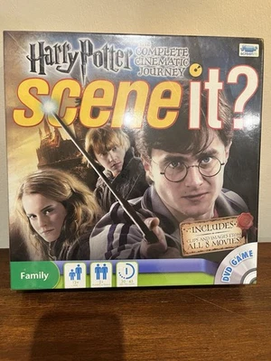 Harry Potter Scene it? The Complete Cinematic Journey Dvd Game 2011 NEW - Image 1 of 4