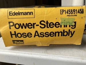 New Genuine Edelmann EP1458/91458 [1PACK] Power Steering Hose Assembly - Picture 1 of 2
