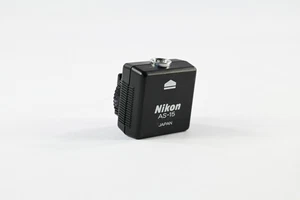 Original Nikon AS-15 Sync Terminal Adapter Hot Shoe to PC #G652 - Picture 1 of 6