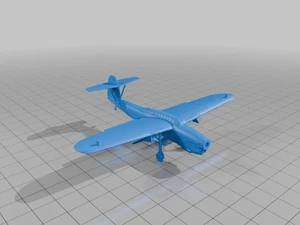 15mm/1:100th Resin Fairey Barracuda (Landed) - Picture 1 of 1