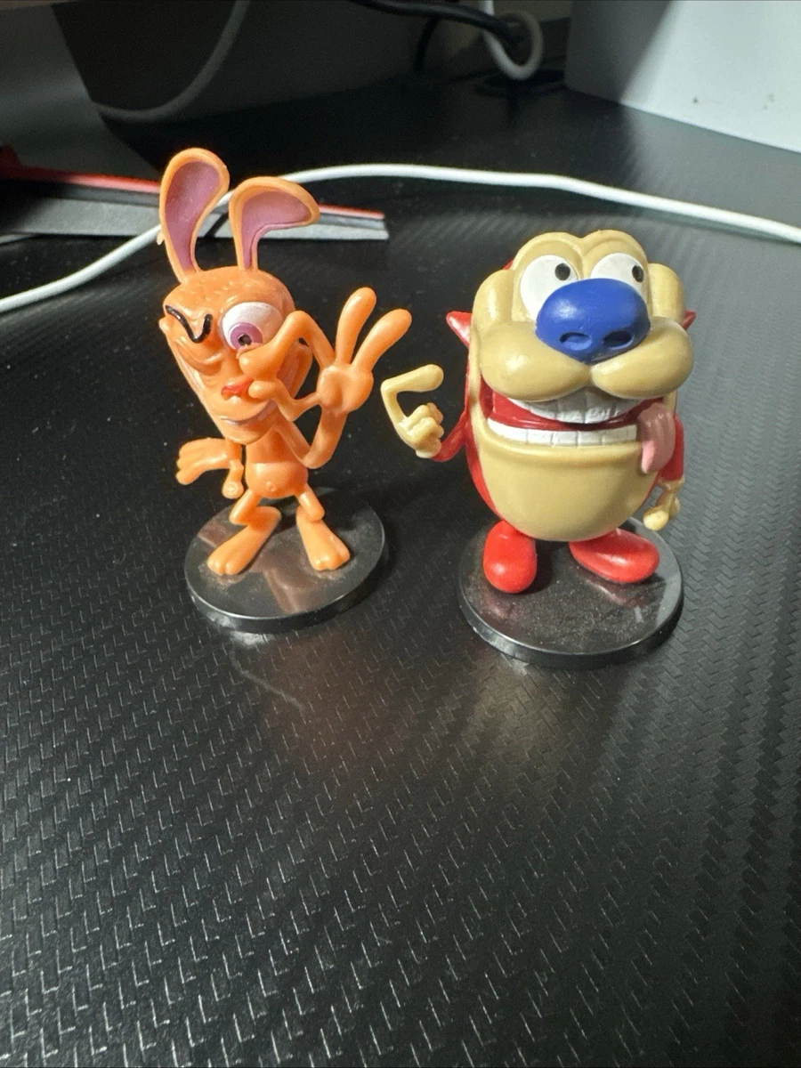 USビンテージ　レン&スティンピー フィギュア ニコロデオン アメトイ USA Ren & Stimpy Action Figures for sale - eBay