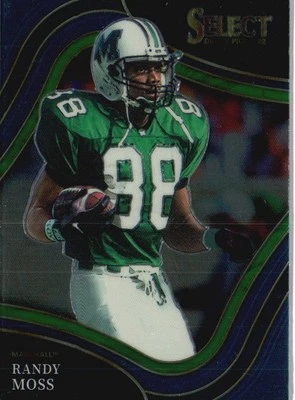 2022 Panini Select Draft Picks #162 Randy Moss Blue (Retail Base) - Image 1 of 2