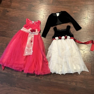 Girls Fancy Dresses Size 8 - Image 1 of 4
