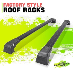 OE Style Aluminum Roof Rack Rail Cross Bar Luggage Cargo Carrier for Soul 14-19 - Picture 1 of 6