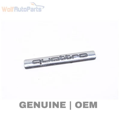 AUDI A7 QUATTRO 2012-2014 - emblema maletero trasero/insignia Quattro 8H0853737 Foto 1 de 4
