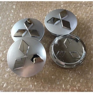 4x 60mm Für Mitsubishi Auto Nabendeckel Badge Emblem Felgendeckel Radkappen NEU - Bild 1 von 5