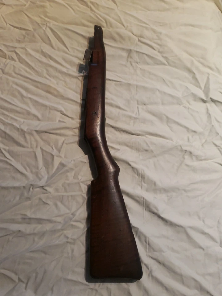 Bonita estampilla bomba llameante de Estados Unidos Ross Mk II culata de rifle, piezas excedentes militares de 1905 Foto 1 de 4