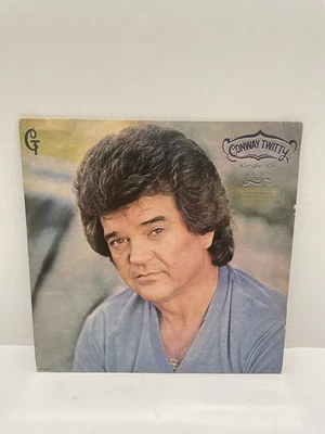 Conway Twitty Rest Your Love On Me LP Record Vinyl 1980 MCA-5138 Promo - Image 1 of 4