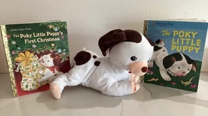 POKEY LITTLE PUPPY Plush 10” by Kohl’s Cares for Kids + 2 Classic Golden Books - Picture 1 of 8