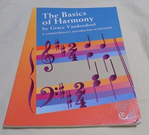 The Basics of Harmony Grace Vandendool 1996 Expanded 2nd Print Frederick Harris - Picture 1 of 6