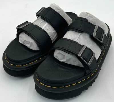 Sandalias Dr. Martens Myles para mujer talla 7 de cuero negras nuevas en caja Foto 1 de 4