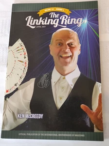 The Linking Ring Magazine Magic Magicians Book April 2021 Ken McCreedy - Picture 1 of 5