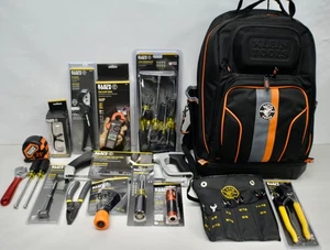 Klein Tools TOOLS INCLUDED- Tradesman Pro XL Tool Bag Backpack 40 Pocket 62800BP - Picture 1 of 6