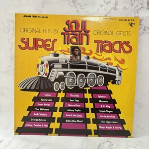 Soul Train Super Tracks LP 1974 Adam VIII Various Artists Funk Soul R&B - Picture 1 of 4
