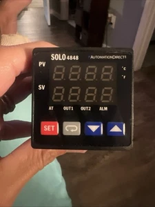 SOLO 4848 AUTOMATION DIRECT SL4848-RR TEMPERATURE CONTROLLER 100-240V - Picture 1 of 4