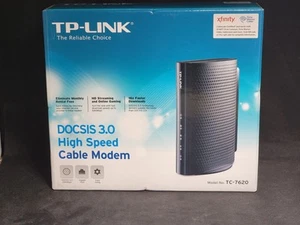 TP-LINK TC-7620 24x8 DOCSIS 3.0 High Speed Cable Modem Tested - Picture 1 of 4