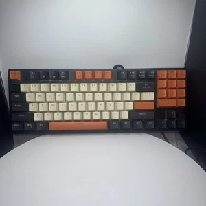 Havit ‎KB487L-US Mechanical Keyboard Wired Compact PC Keyboard w/ Number Pad - Picture 1 of 4