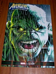 Avengers #684 No Surrender Promo Poster 24" x 36" Marvel 2018 Mark Brooks Hulk - Picture 1 of 4