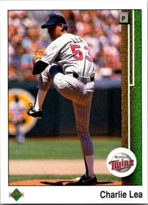 1989 Upper Deck Premier Edition - Charlie Lea #81 - Image 1 of 2