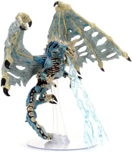 Adult Blue Dracolich D&D Dungeons Dragons Miniature Premium Bonyard - Picture 1 of 2