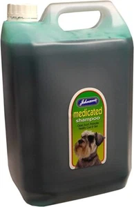 Johnson's 5 Litre Best Dog Shampoo Medicated Skin Calm Manuka Honey Dog Grooming - Picture 1 of 6