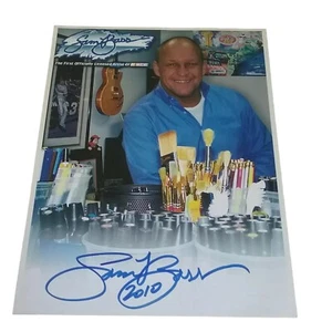 Sam Bass foto autografata 8x11 NASCAR - Foto 1 di 4