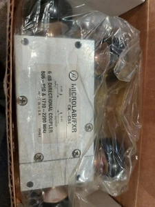 CK-C94D Microlab 6 dB Directional Coupler 806-2200 MHz  4 Port DIN Connectors - Picture 1 of 2