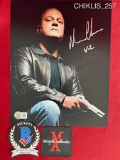 Michael Chiklis autographed signed 8x10 photo The Shield Vic Beckett COA