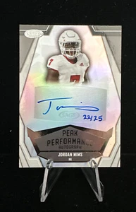 2023 Sage Silver Peak Performance Jordan Mims Auto 22/25 - Bulldogs- PKA-JM - Picture 1 of 9