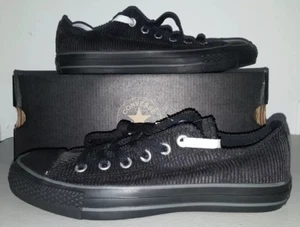 CONVERSE CHUCK TAYLOR SPEC OX CORDUROY BLACK [117360F] SIZE US 6 WOs 8 UK 6 🆕 - Bild 1 von 12