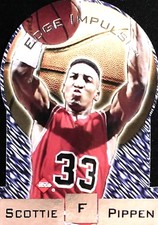 Scottie Pippen - 1997 Collector's Edge Impulse Die-Cut Chicago Bulls #17