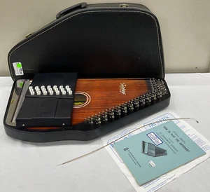 Autoharp 21 Akkorde Oscar Schmidt USA OS21C mit Koffer/Zubehör Vintage - Bild 1 von 24
