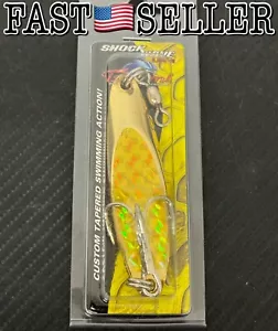 Tsunami Shockwave Angelköder Höhenhaken Löffel, Gold 3oz - Bild 1 von 9