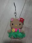 Sanrio Hello Kitty Strap Maskottchen Plüsch Aloha Tan Hula Tanz Braun...