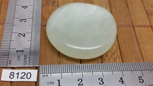 SERPENTINE qualité AA galet pierre plate - mineraux lithotherapie massage reiki - Picture 1 of 1