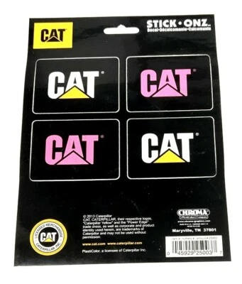 Наклейка Caterpillar CAT наклейка цвет 25003 (лист из 4) - Изображение 1 из 4