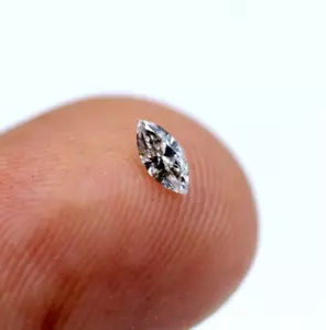 Certified Natural Diamond Loose Small Marquise Cut Color J/SI2 Clarity 0.069 Ct - Picture 1 of 11