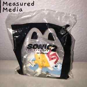 SEALED NEW Tails #4 4 Sonic The Hedgehog 2 Movie Mcdonald's Toy Figure Jim Carey