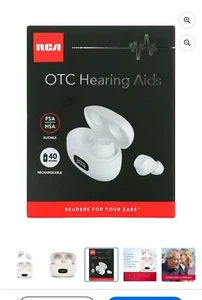 RCA OTC In-Ear Hearing Aids, Beige - Picture 1 of 7