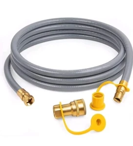 GASPRO 3/8" ID Natural Gas Hose, Low Pressure LPG Hose with Quick Connect,... - Picture 1 of 1